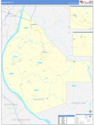 Monroe County, IL Digital Map Basic Style