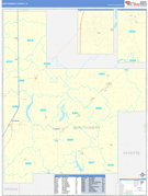 Montgomery County, IL Digital Map Basic Style