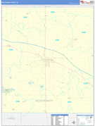 Montgomery County, IN Digital Map Basic Style
