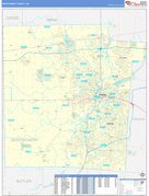 Montgomery County, OH Digital Map Basic Style