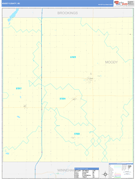 Moody County, SD Digital Map Basic Style