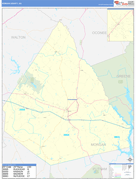 Morgan County, GA Digital Map Basic Style