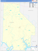 Morgan County, MO Digital Map Basic Style