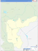 Morgan County, UT Digital Map Basic Style