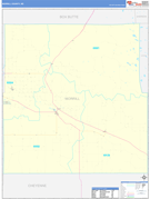 Morrill County, NE Digital Map Basic Style