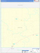 Morton County, KS Digital Map Basic Style