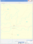 Motley County, TX Digital Map Basic Style