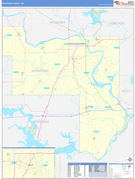 Muskogee County, OK Digital Map Basic Style