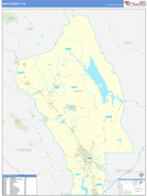 Napa County, CA Digital Map Basic Style