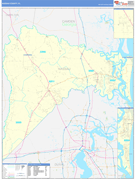 Nassau County, FL Digital Map Basic Style