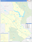 Natchitoches Parish (County), LA Digital Map Basic Style