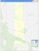 Navajo County, AZ Digital Map Basic Style