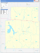 Nelson County, ND Digital Map Basic Style