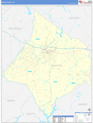 Newton County, GA Digital Map Basic Style