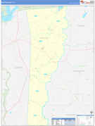 Newton County, TX Digital Map Basic Style