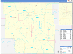 Nodaway County, MO Digital Map Basic Style