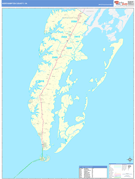 Northampton County, VA Digital Map Basic Style