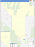 Nye County, NV Digital Map Basic Style