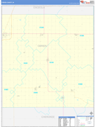 O'Brien County, IA Digital Map Basic Style