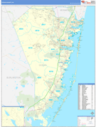 Ocean County, NJ Digital Map Basic Style
