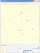 Ochiltree County, TX Digital Map Basic Style