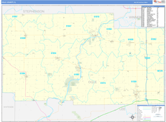 Ogle County, IL Digital Map Basic Style