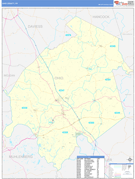 Ohio County, KY Digital Map Basic Style