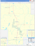 Okmulgee County, OK Digital Map Basic Style