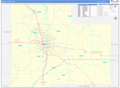Olmsted County, MN Digital Map Basic Style