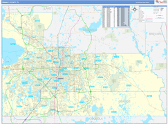 Orange County, FL Digital Map Basic Style