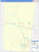 Orange County, NC Digital Map Basic Style