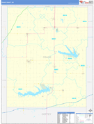 Osage County, KS Digital Map Basic Style