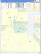 Otero County, NM Digital Map Basic Style