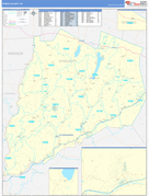 Otsego County, NY Digital Map Basic Style