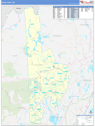 Oxford County, ME Digital Map Basic Style