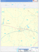 Parker County, TX Digital Map Basic Style