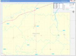 Paulding County, OH Digital Map Basic Style