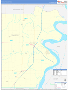 Pemiscot County, MO Digital Map Basic Style