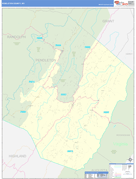 Pendleton County, WV Digital Map Basic Style