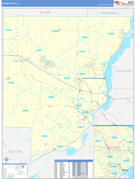 Peoria County, IL Digital Map Basic Style