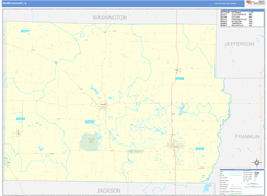 Perry County, IL Digital Map Basic Style