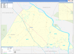 Perry County, MO Digital Map Basic Style