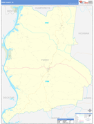 Perry County, TN Digital Map Basic Style