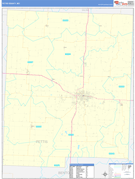 Pettis County, MO Digital Map Basic Style