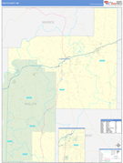 Phelps County, MO Digital Map Basic Style