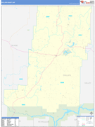 Phillips County, MT Digital Map Basic Style