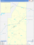 Piatt County, IL Digital Map Basic Style