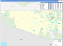 Pima County, AZ Digital Map Basic Style