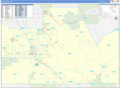 Pinal County, AZ Digital Map Basic Style