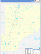 Pine County, MN Digital Map Basic Style